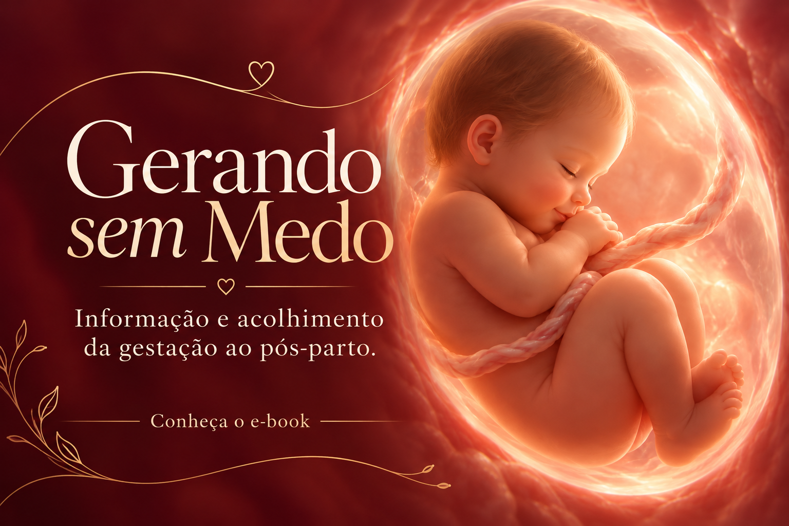 Gerando sem Medo — informação e acolhimento da gestação ao pós-parto